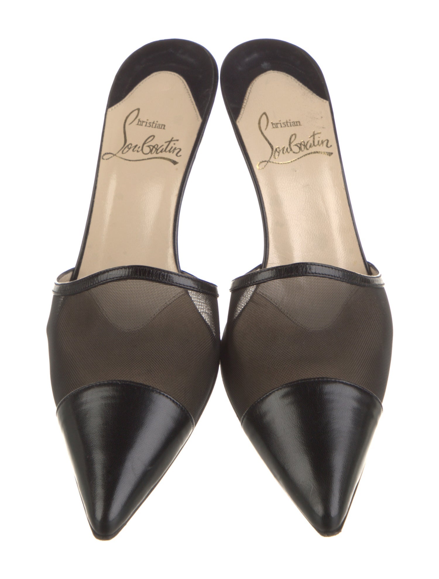 Christian Louboutin Leather Mules